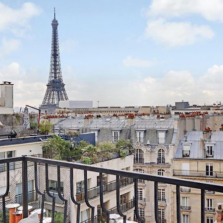 Apartmán Eiffel Tower View Paříž Exteriér fotografie