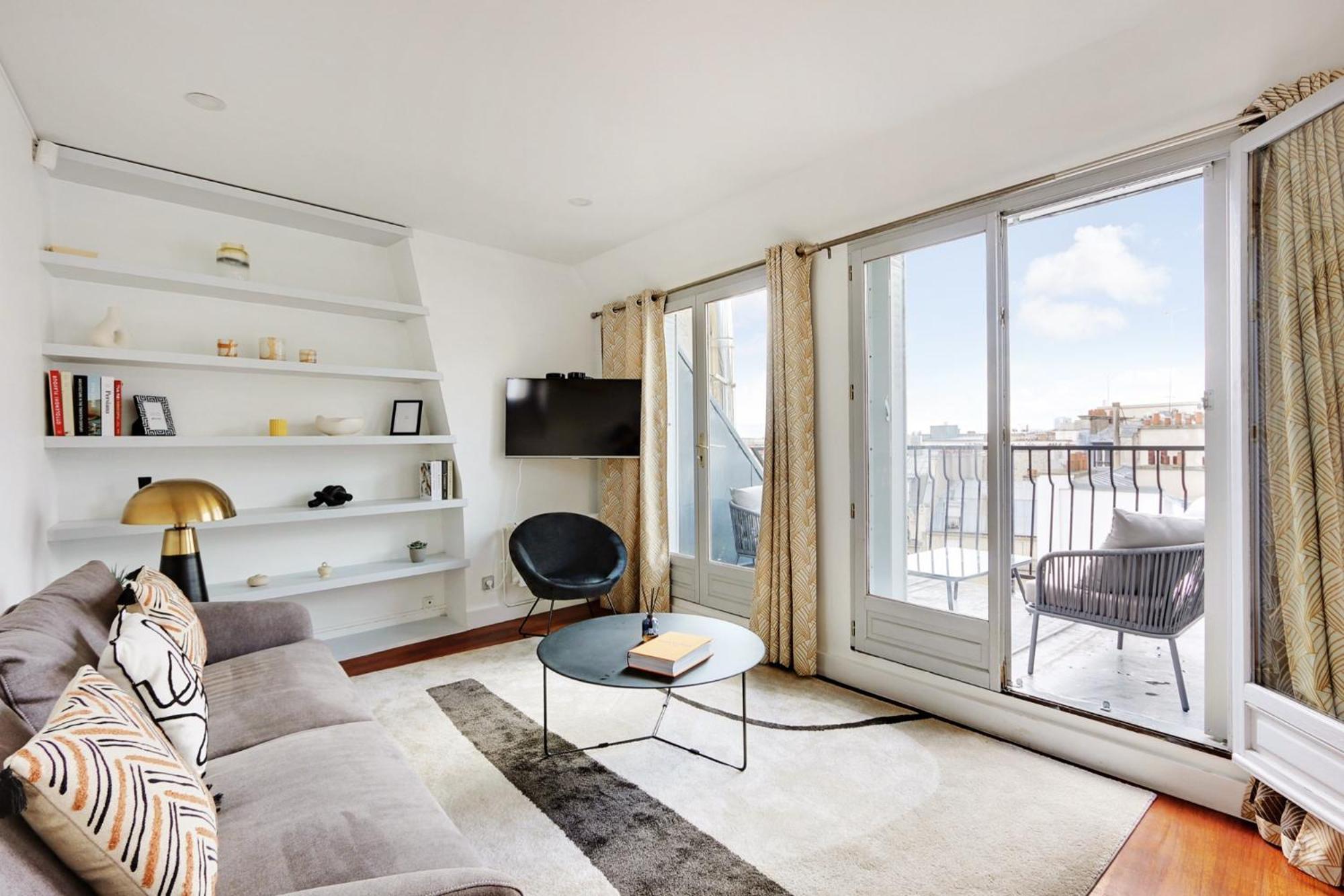 Apartmán Eiffel Tower View Paříž Exteriér fotografie