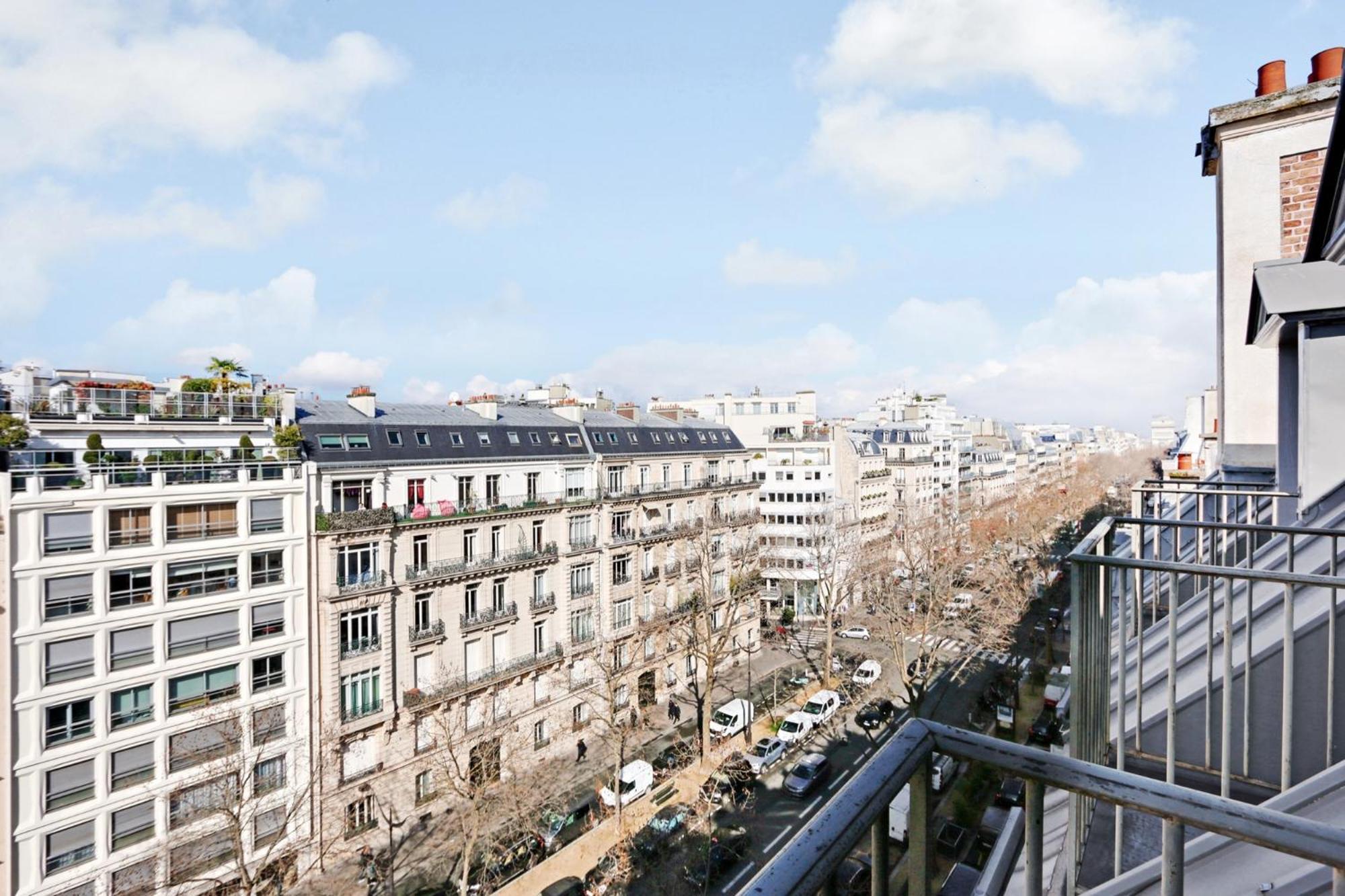 Apartmán Eiffel Tower View Paříž Exteriér fotografie