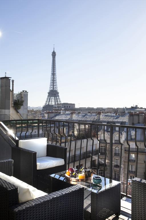 Apartmán Eiffel Tower View Paříž Exteriér fotografie
